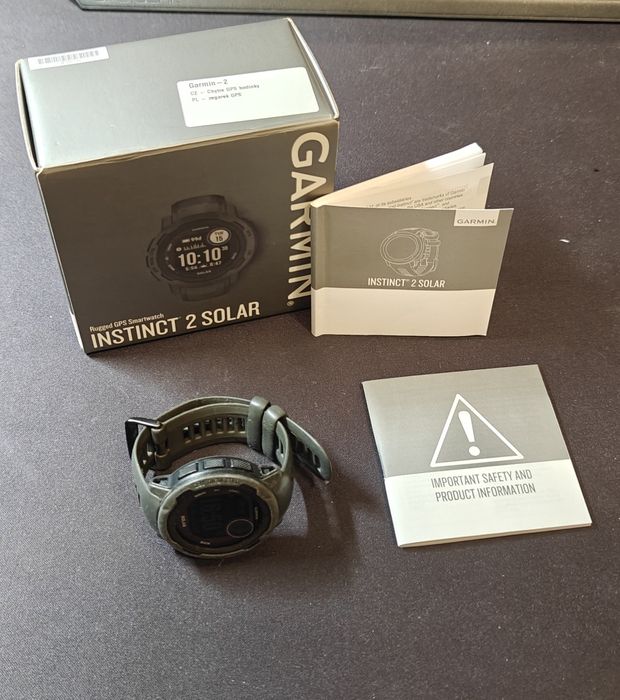 Zegarek smartwatch Garmin instinct 2 solar gps