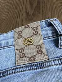 Krótkie spodenki jeansowe Gucci