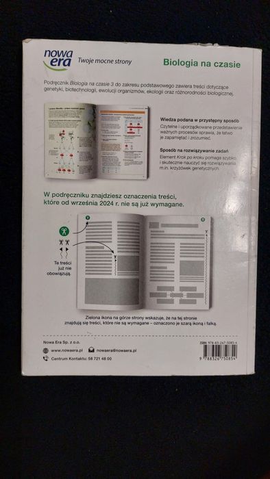 Biologia na czasie 3 - klasa 3 liceum i technikum