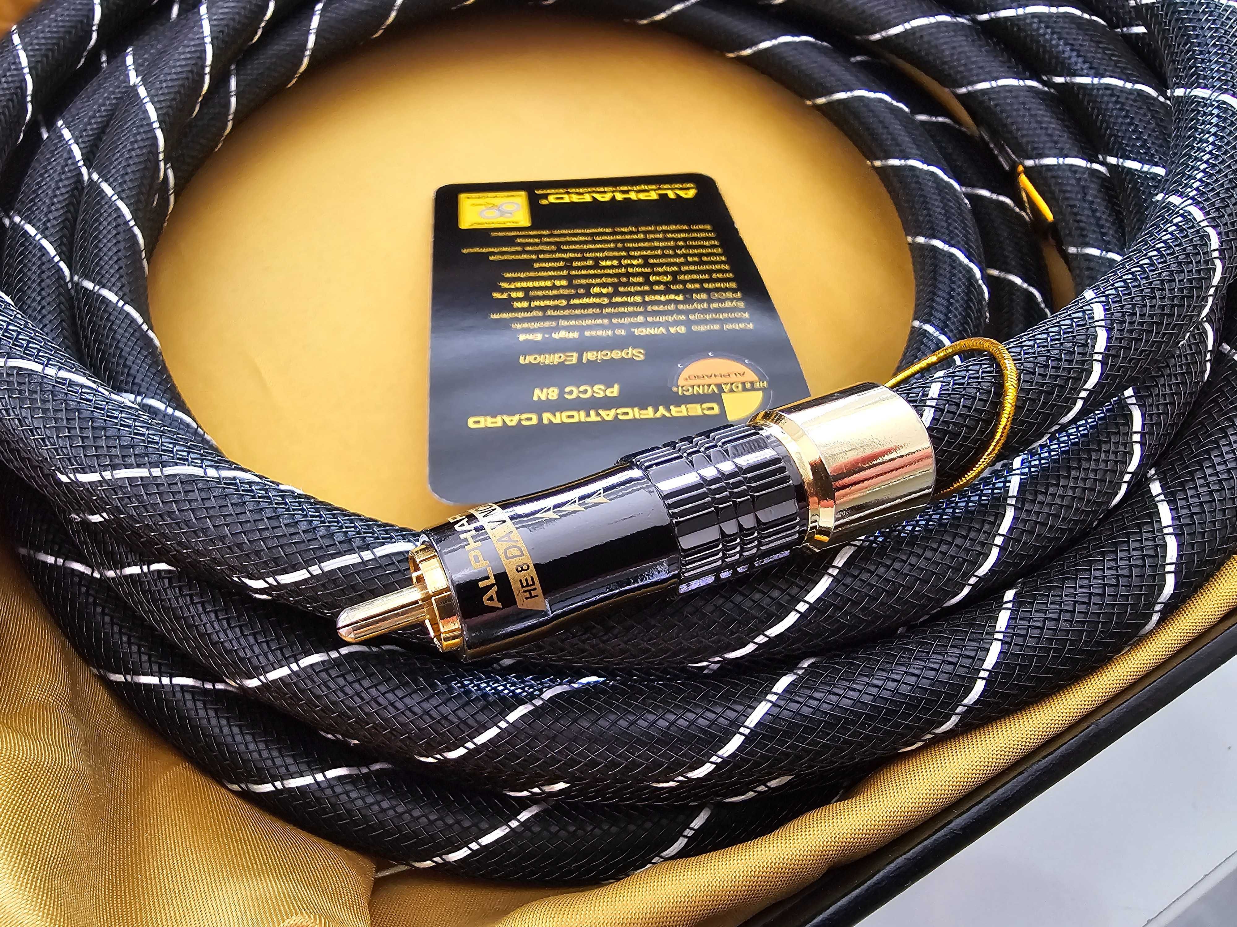 Kabel interkonekt RCA 8N Alphard Furutech Acrolink Chord Wireworld