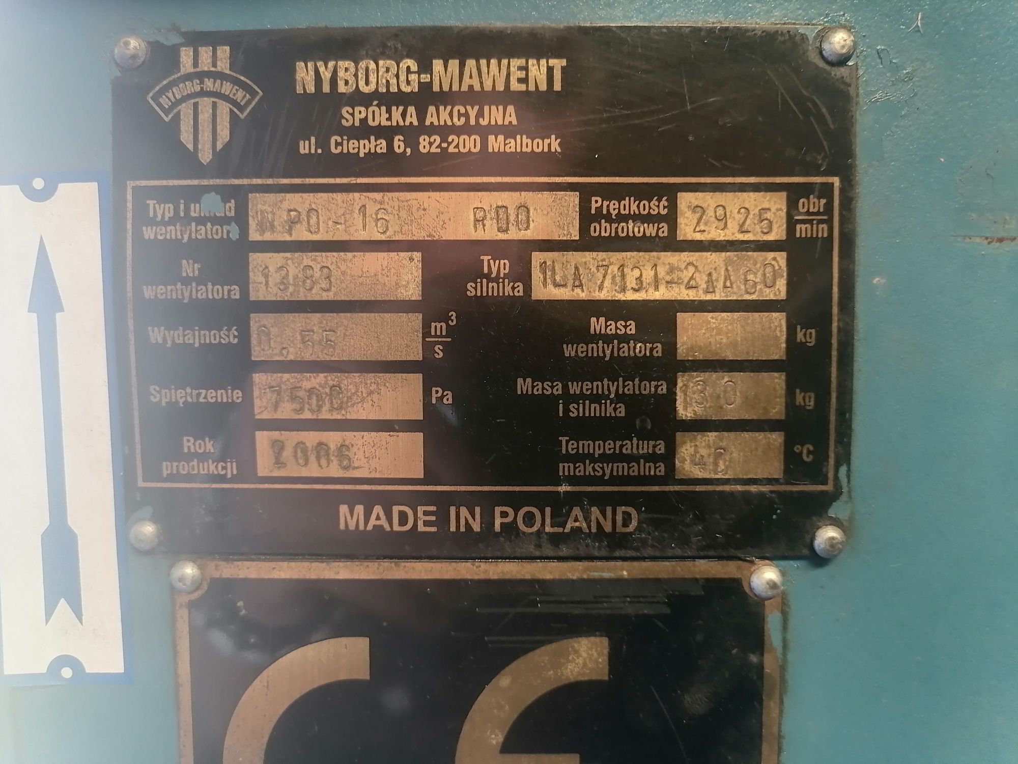 Wentylator promieniowy bocznokanałowy odciagowy osuszanie