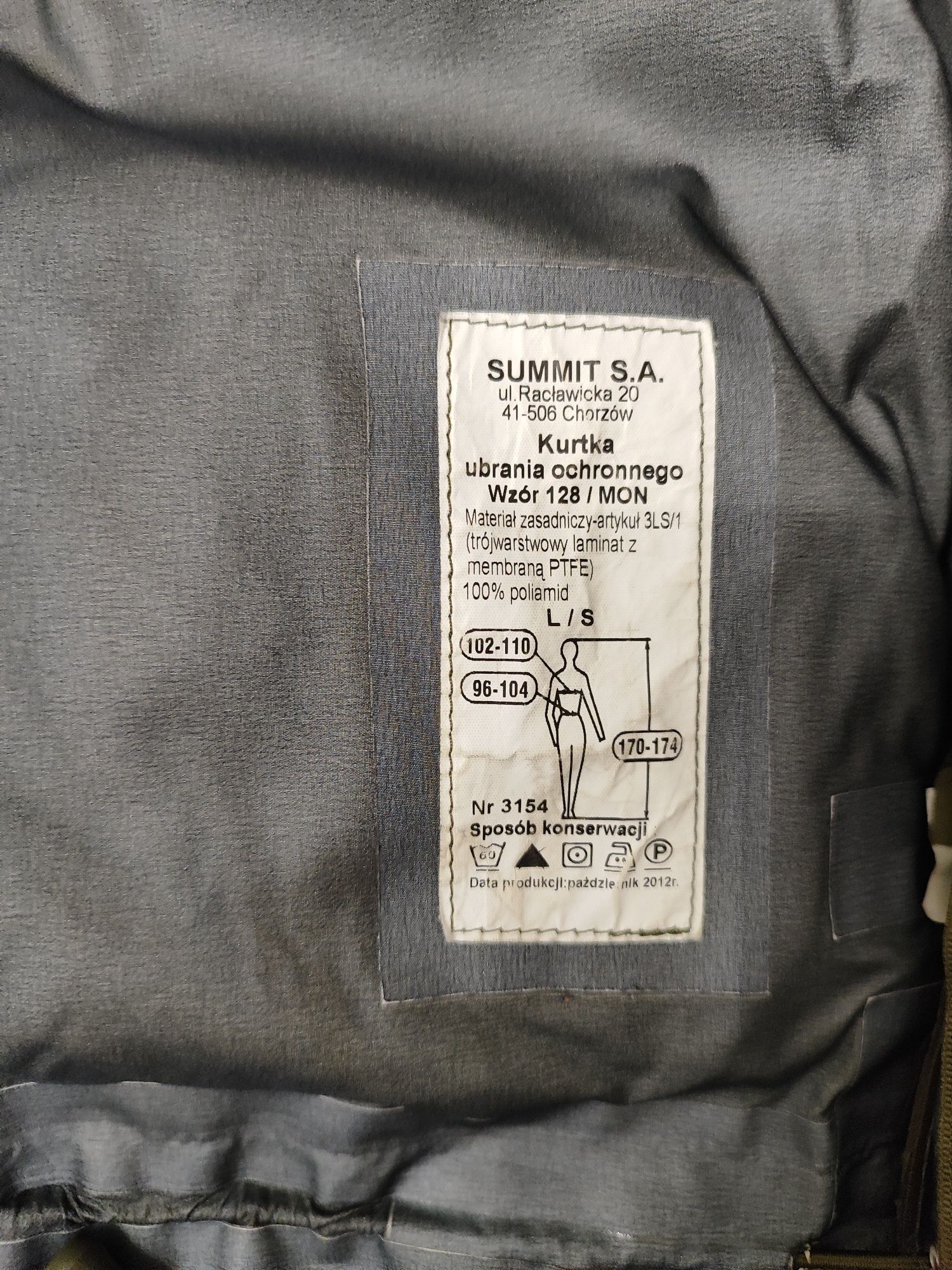 Wojskowy Goretex