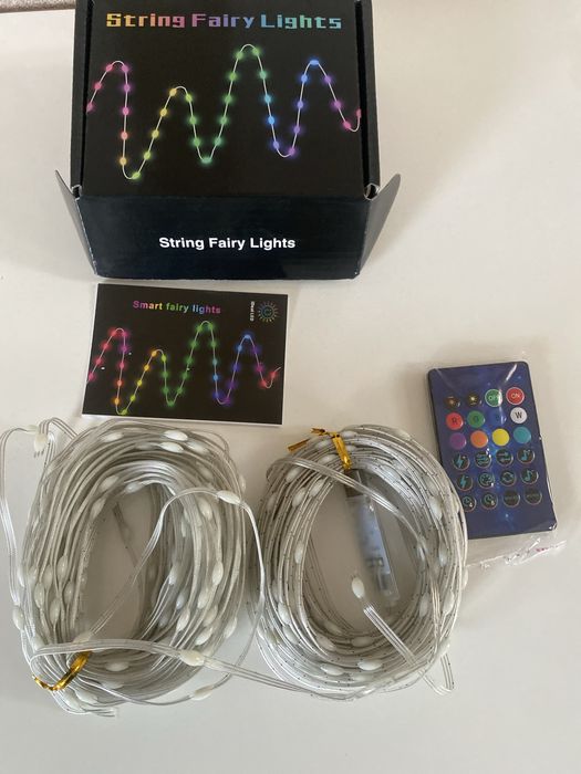 Новорічна світлодіодна смарт гірлянда 30м. 300 діодів.