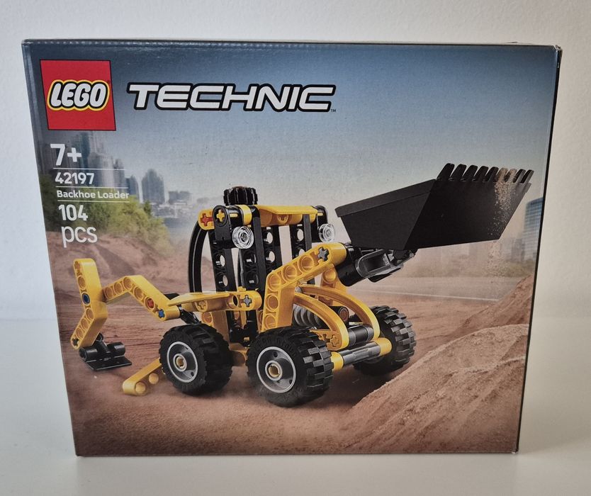 Nowe Lego Technic 42197 Ładowarka tylna