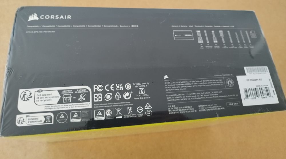 Fonte de Alimentação Corsair RM1000e 1000W