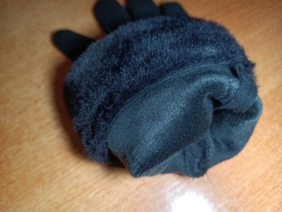 Стильні жіночі теплі плюшеві рукавички дуже м'які рукавиці