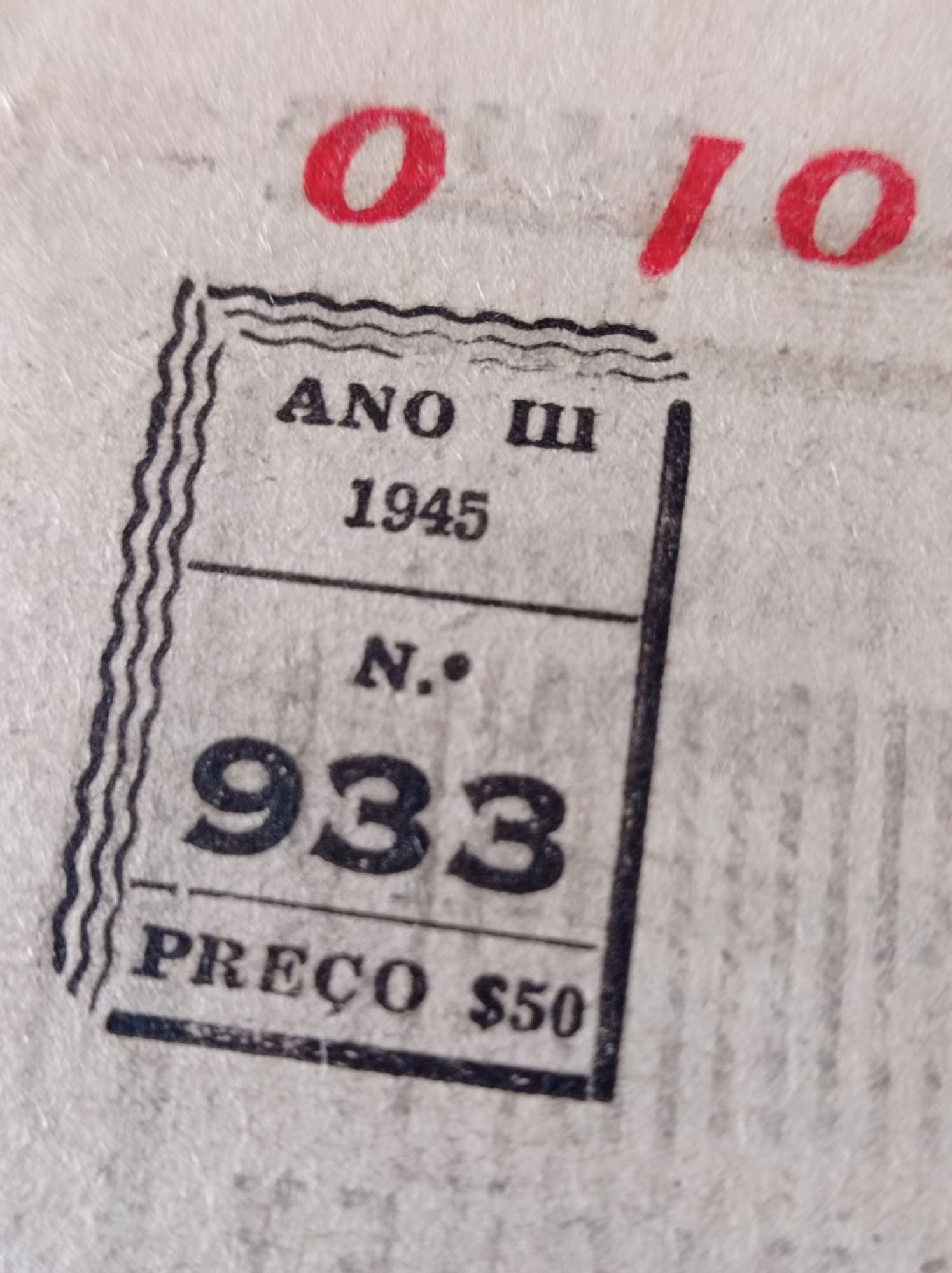 Diário popular jornal de 1945
