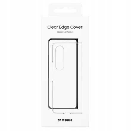 Etui Samsung Clear Edge Cover bezbarwne do Samsung Galaxy Z Fold4