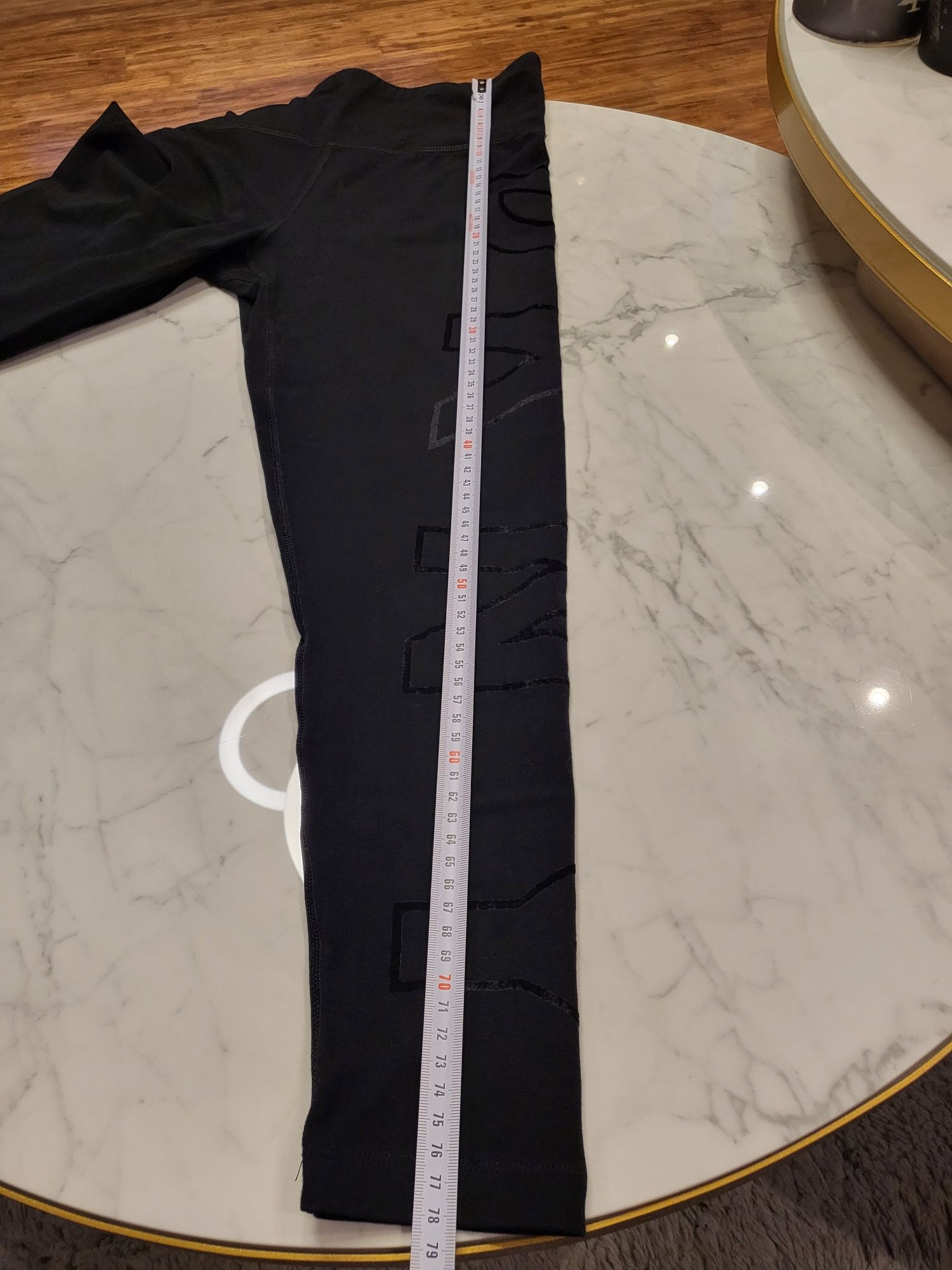 Spodnie legginsy sportowe DKNY roz S czarne fitness
