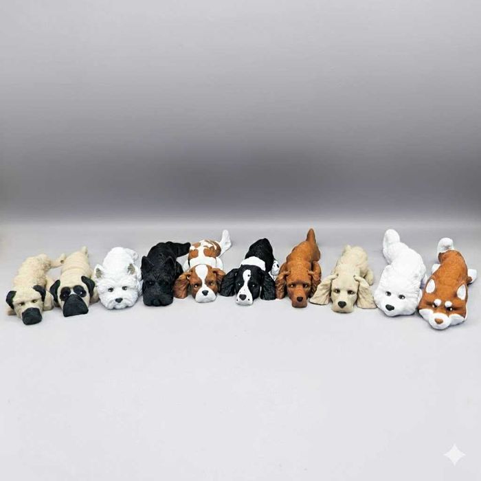 Breloczek 3D w kształcie pieska – 150 Ras