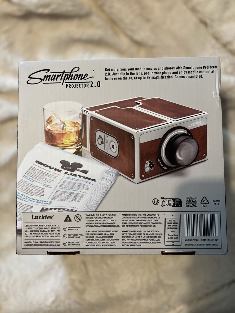 Smartphone Projector Luckies 2.0