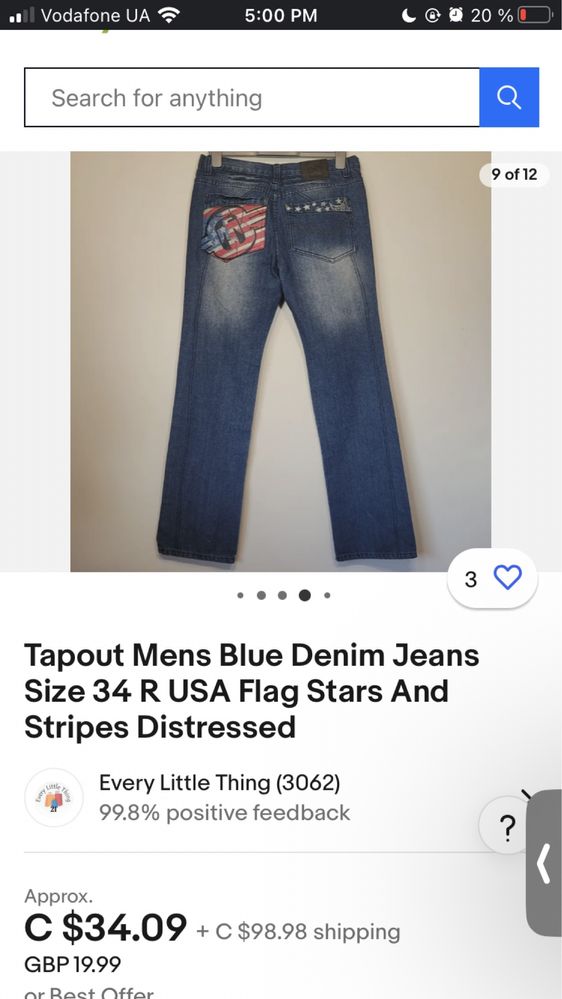 Tapout jeans nefor style