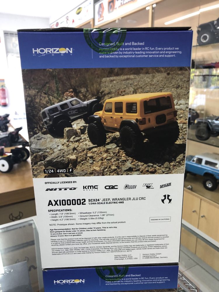 Axial jeep wramgler 1/24 Aceitamos pagamentos a prestações