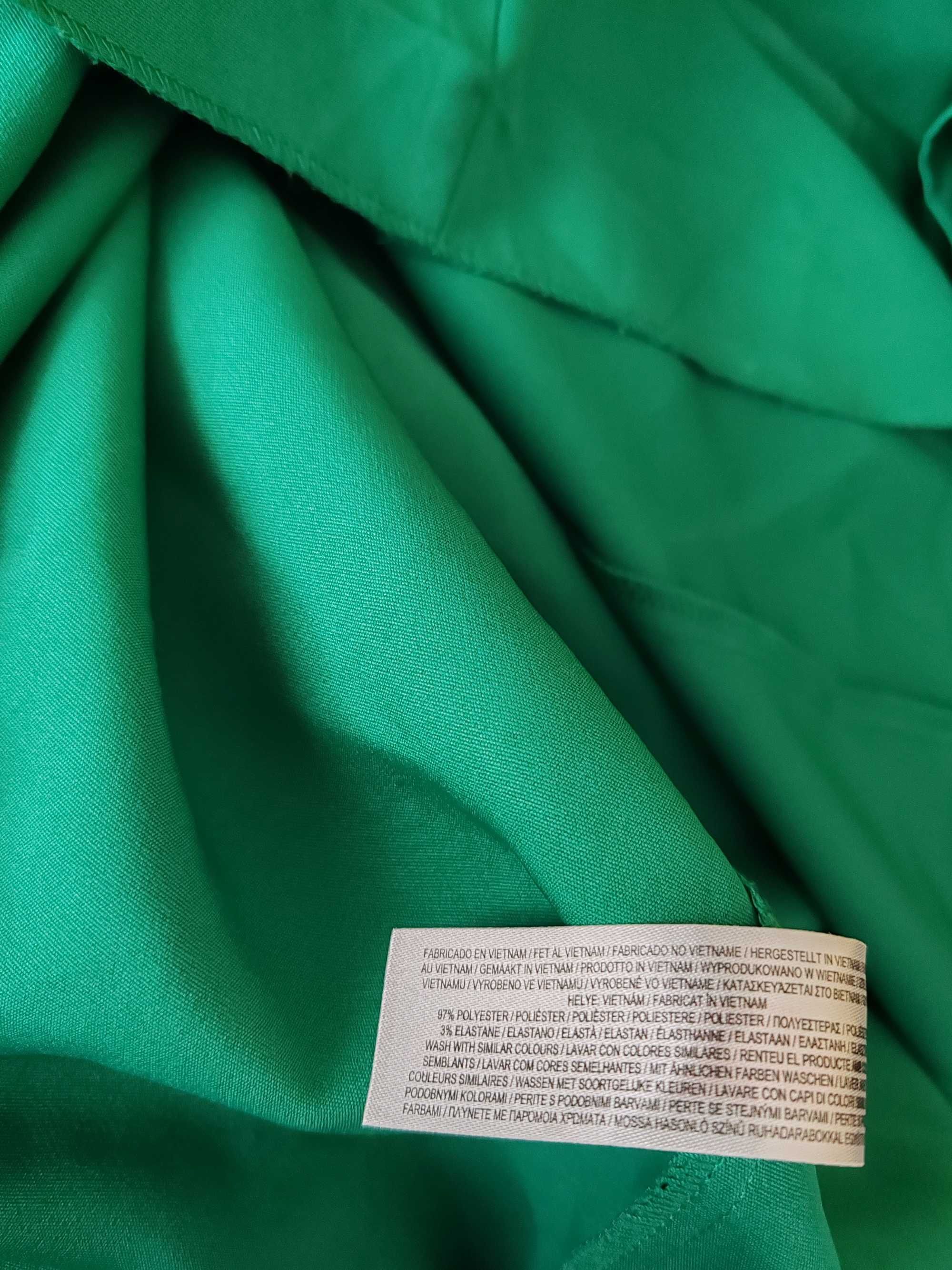 Nowa zielona sukienka Primark rozmiar 44 poliester/elastan