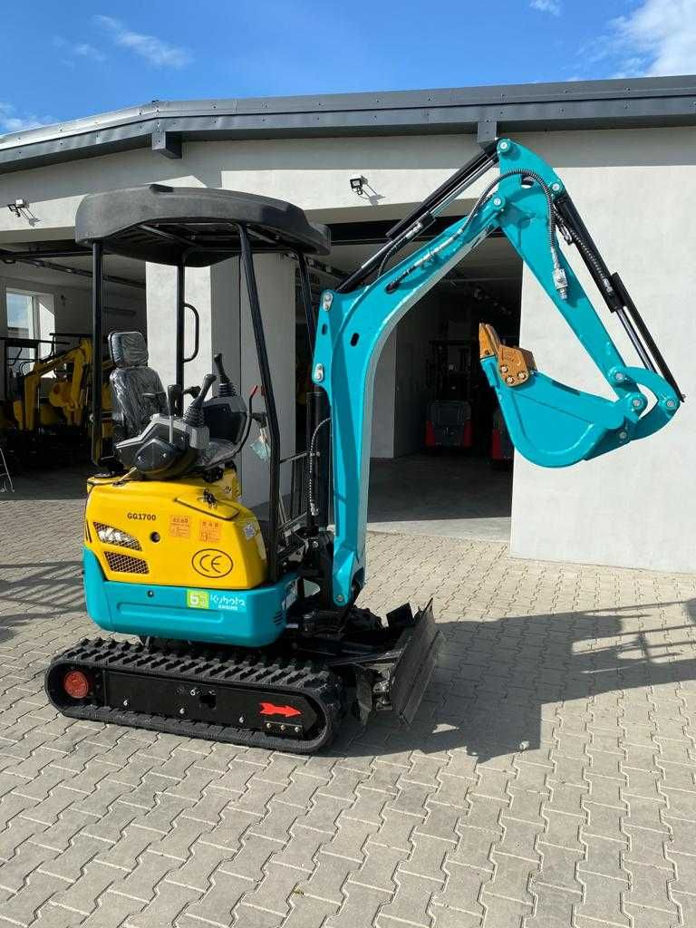 Koparka GG1700, Gunter Grossmann, leasing ,  1700kg