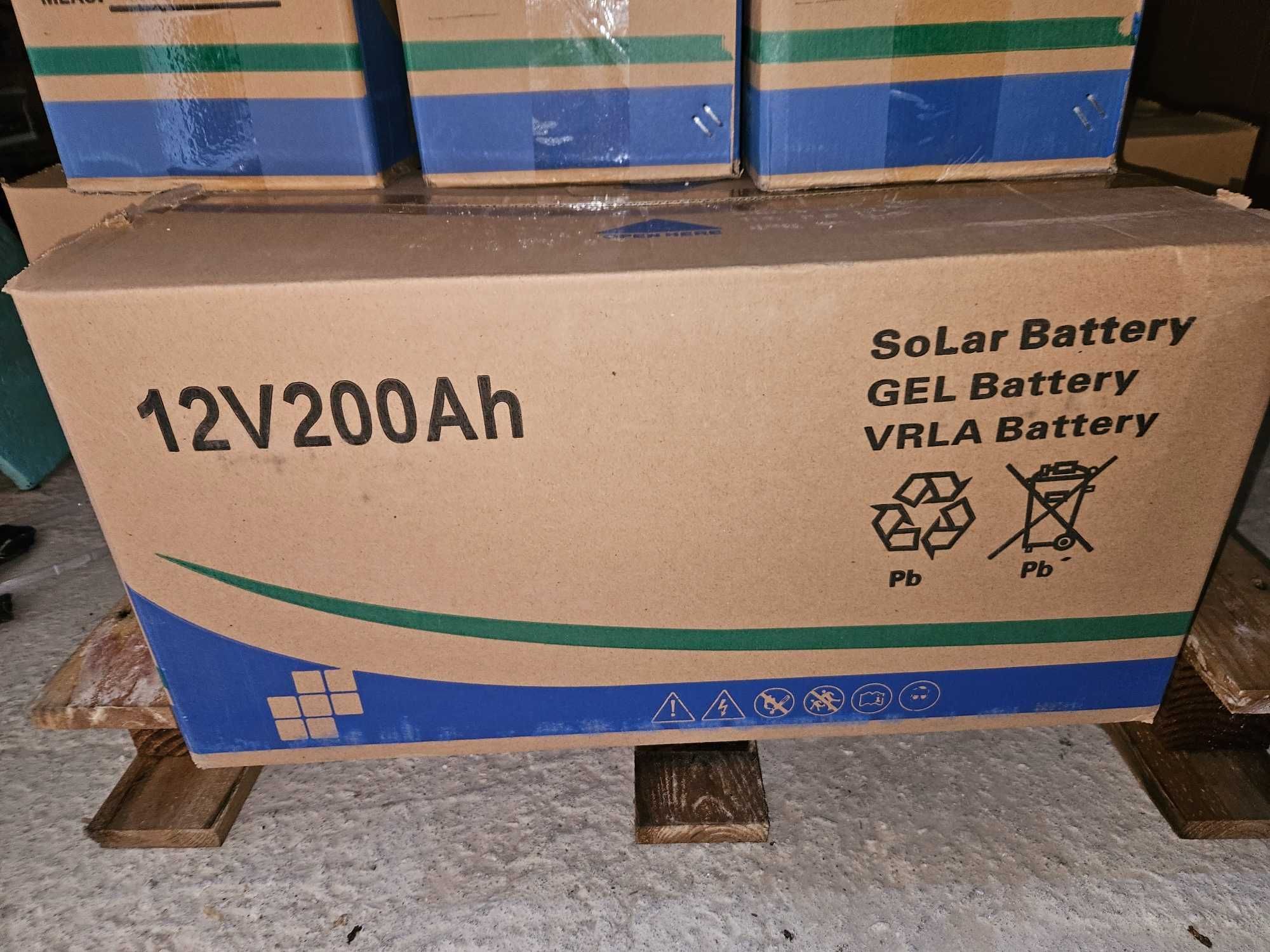 Bateria GEL para energia solar 120e 200  amperes  desde 180 euros