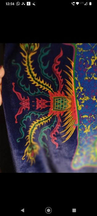 Welurowa sukienka Colorat kolekcja Wilde Time