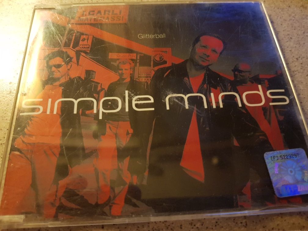 CD Singiel Simple Minds Glitterball Chrysalis/EMI Holland 1998