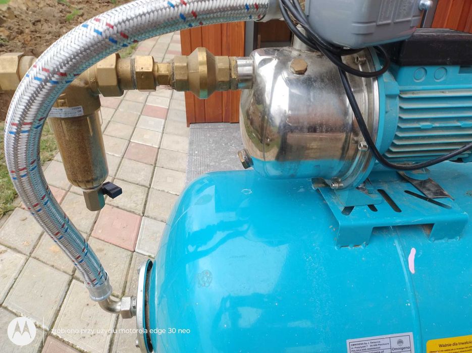 zbiornik hydroforowy z pompą