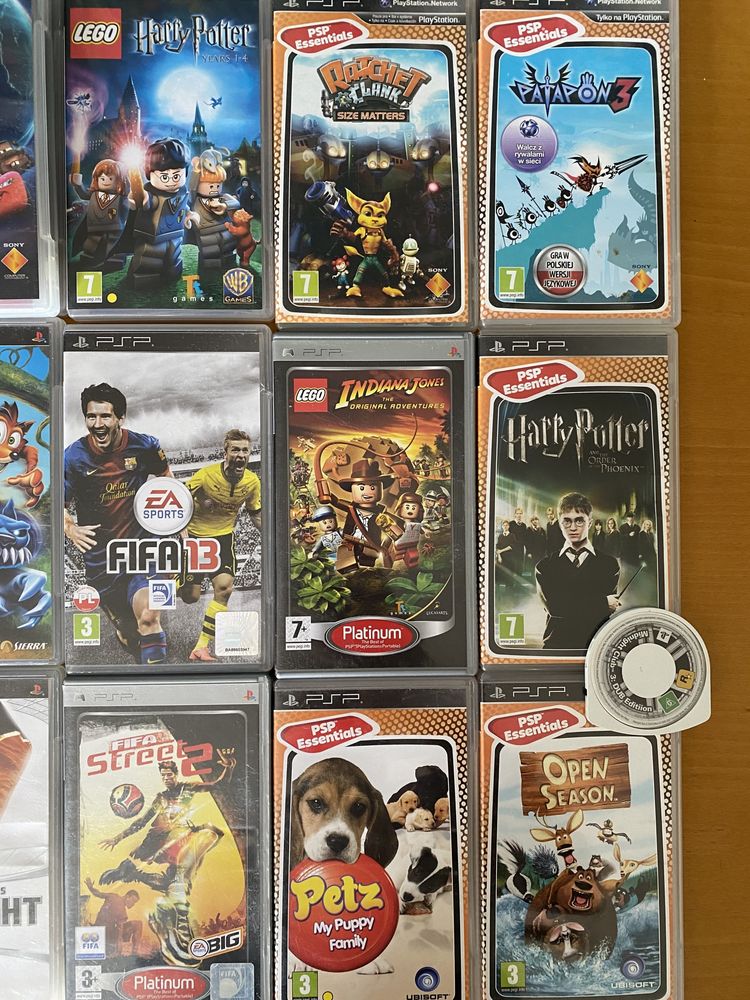 Gry PSP sprzedam zamienie Crash Spyro lego fifa