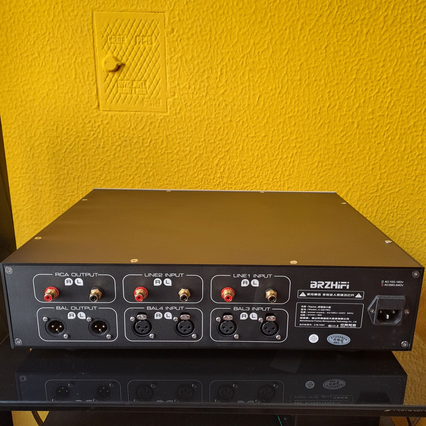 Preamplificador C245 pro