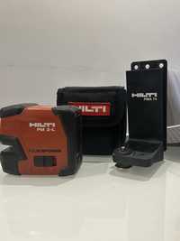 Laser HILTI PM 2-L z pokrowcem, uchwytem i stojakiem