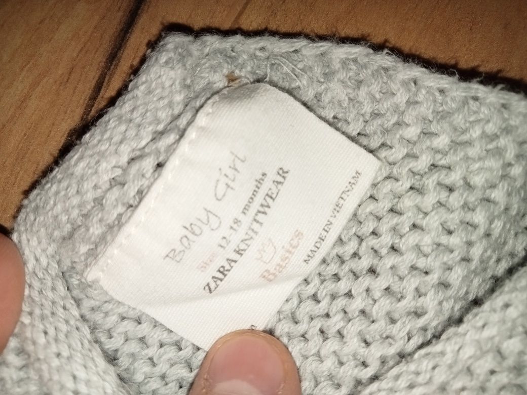 Sweter Zara dla dziewczynki 98-104