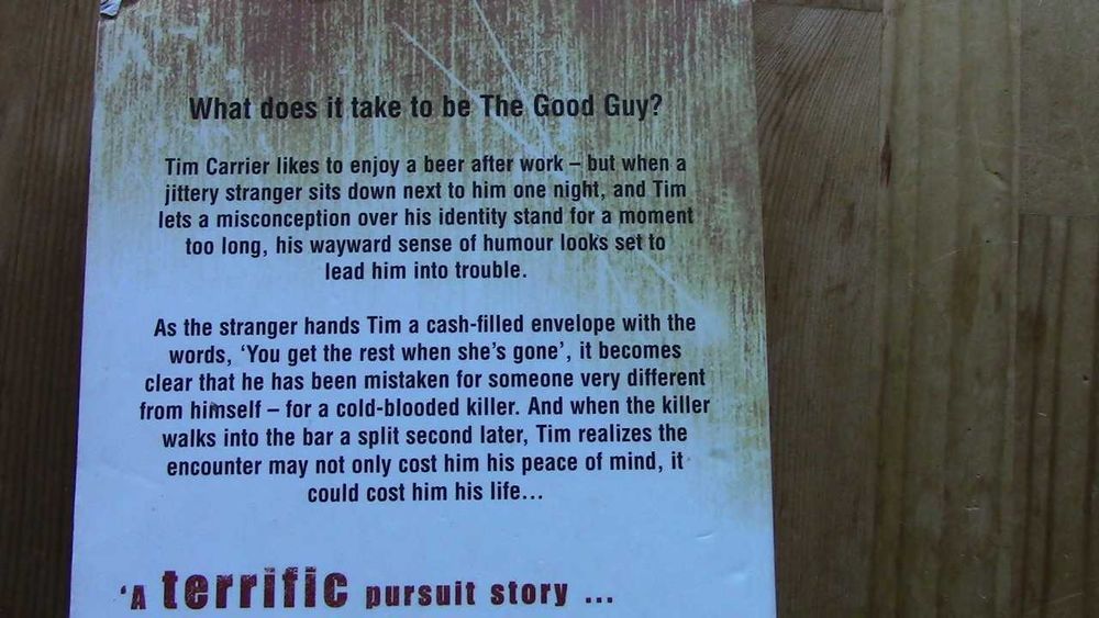 Dean Koontz "The Good Guy", kryminał medyczny po angielsku
