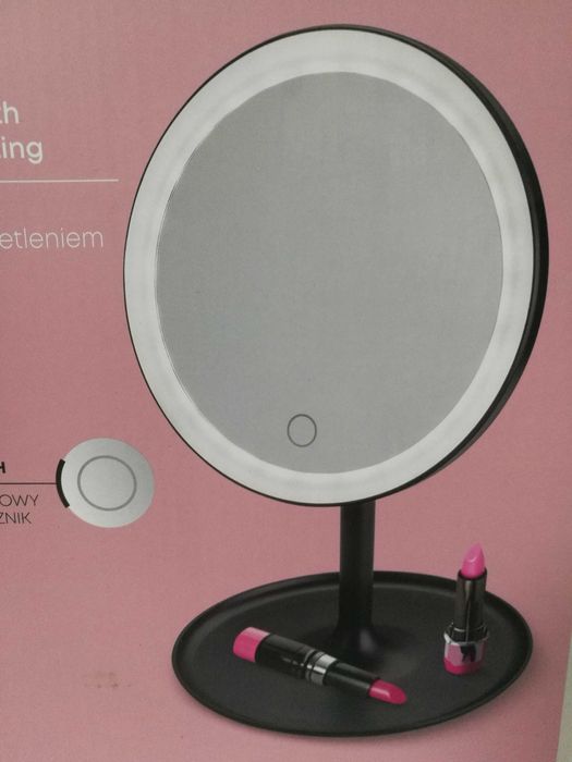 NOWE lusterko kosmetyczne z podświetleniem LED
