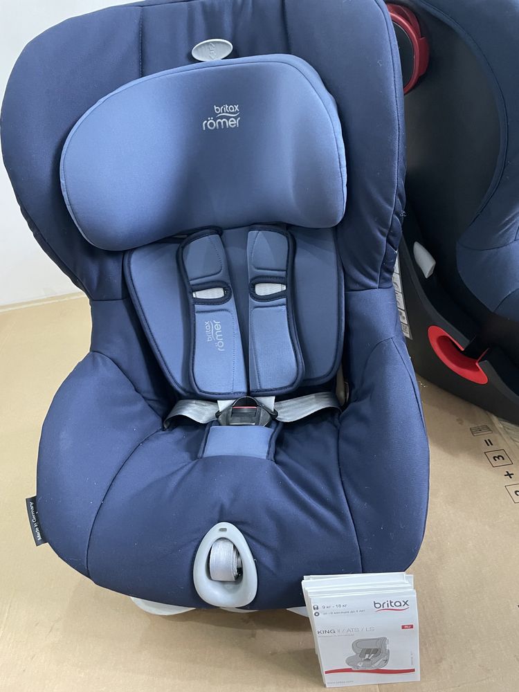 Автокрісло Автокресло Britax Romer King II 2 LS 9-18 kg moonlight blue