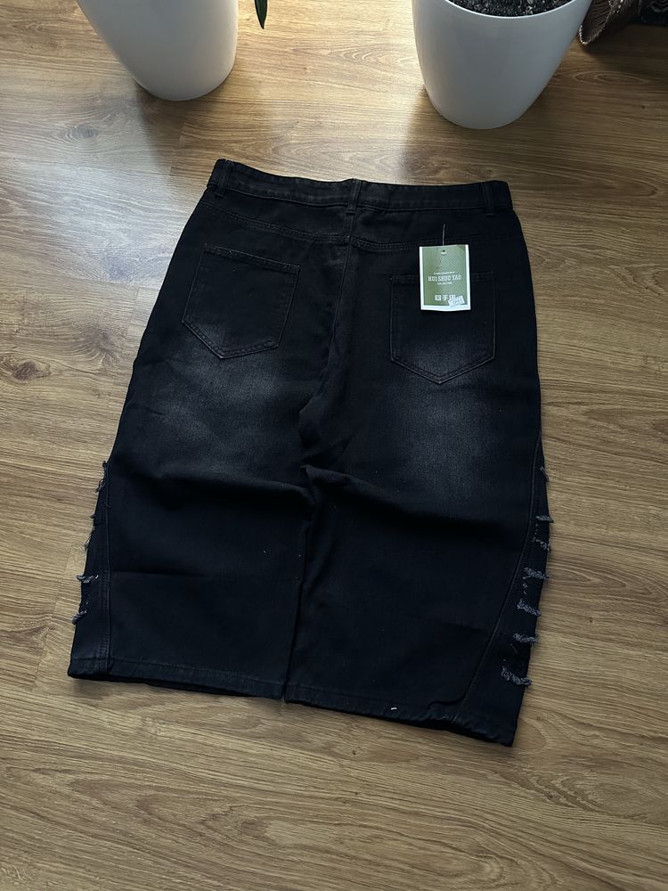 Baggy opium shorts Широкі шорти jorts sk8 jaded bershka беггі дістрес
