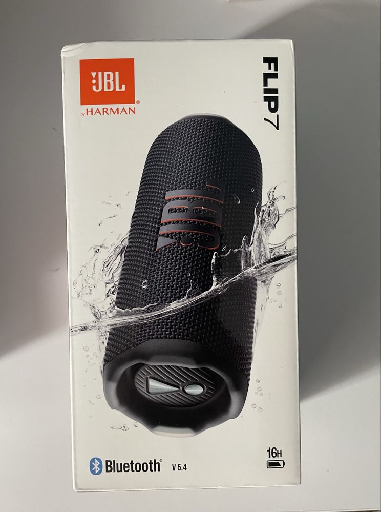 Jbl flip 7 czarny nowy