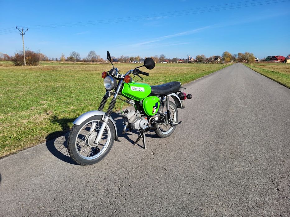 Simson S51 12v zarejestrowany  opłacony 1989r