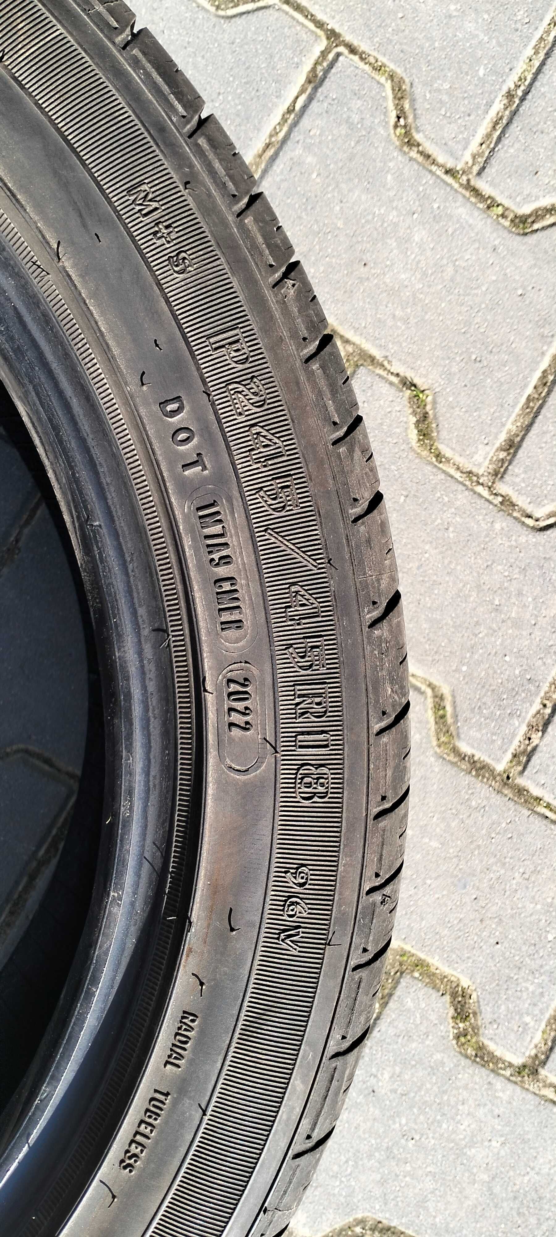 Opony letnie Goodyear Eagle RS-A 245/45/18 2021r