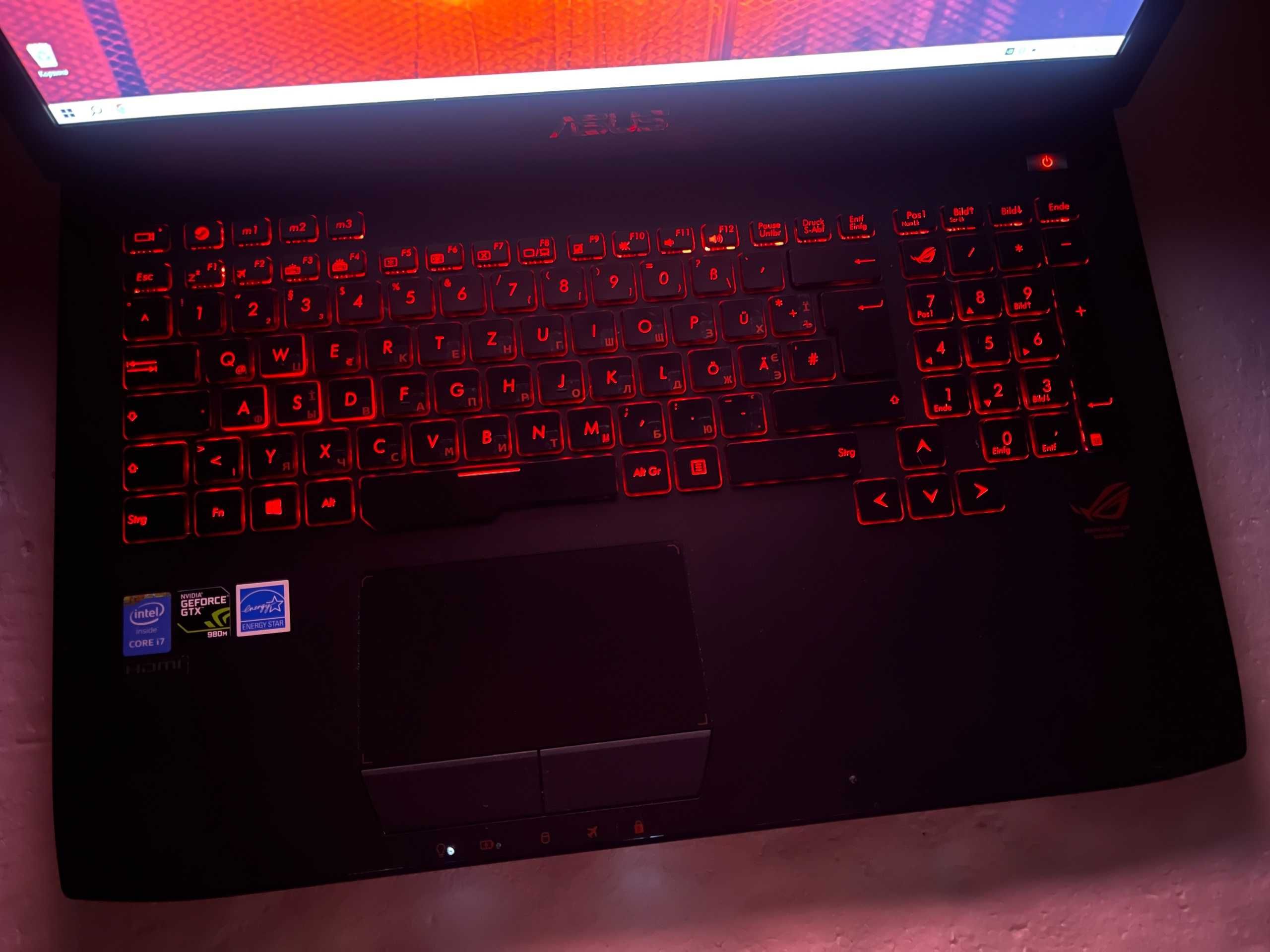 17.3" Экран!! ASUS ROG G751 + (Intel Core i7) + 16 RAM + ТОП для ИГР!!