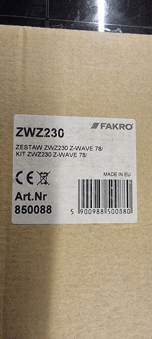 Siłownik Zestaw sterujący oknem dachowy  FAKRO ZWZ230 Z-Wave