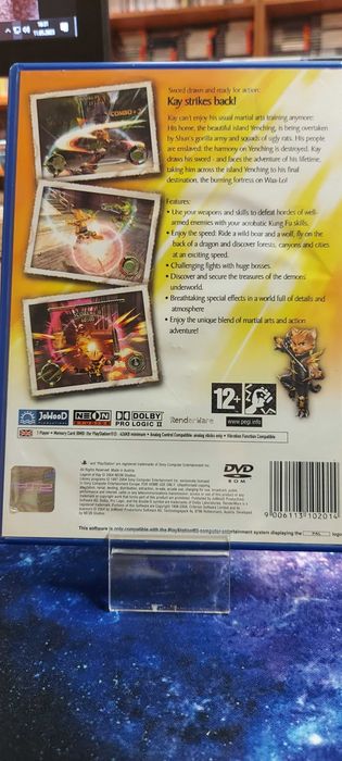 Legend of Kay PS2, Sklep Wysyłka Wymiana