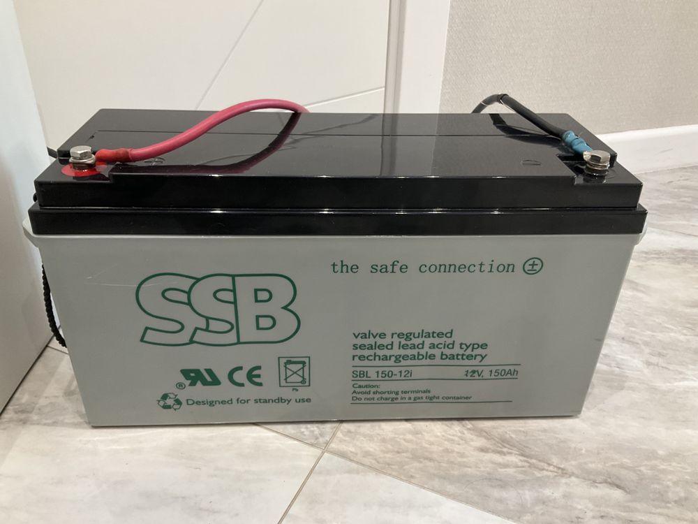 Гелевый аккумулятор SSB,SBL 150-12i(12V,150Ah)ИБП,UPS,бесперебойник