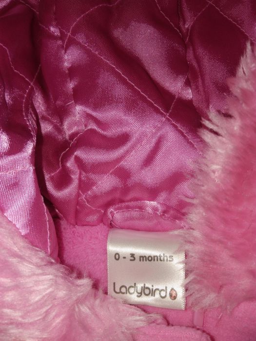 Kurtka zimowa płaszczyk na zime czapki rozm 62/68