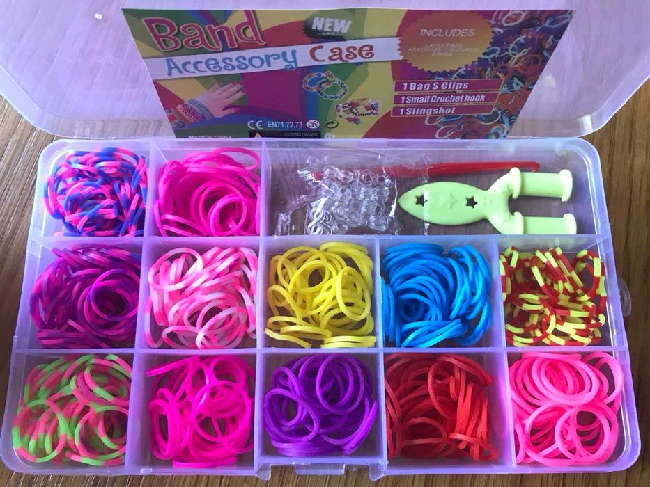 НОВЫЕ подарки для детей набор резинок для плетения браслетов резинки