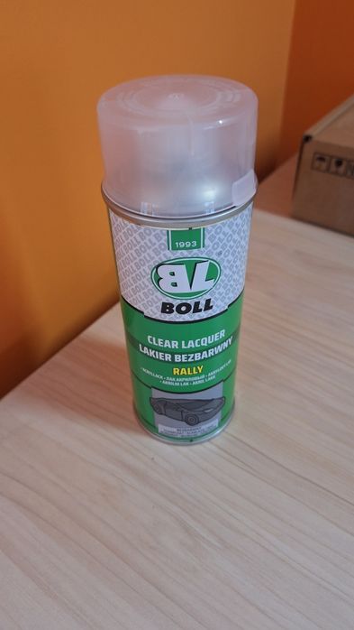 Lakier akrylowy bezbarwny RALLY Spray 400ml