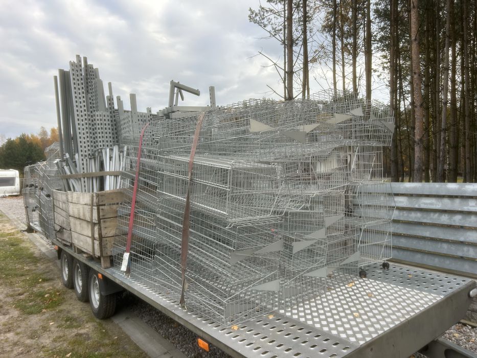 Kosze sklepowe jezdne sztaplowane Okazja Fakrura Vat