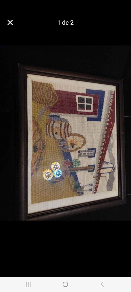 Quadro em ponto cruz