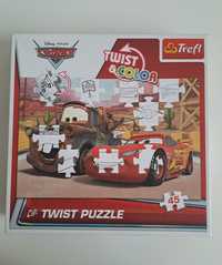 Puzzle Zygzak McQueen Cars Auta Twist&Color