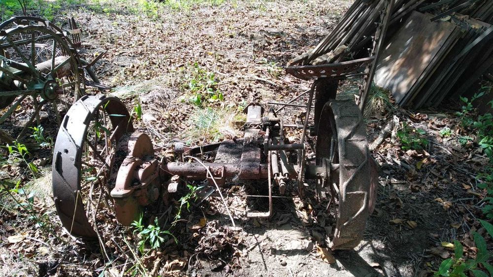 Kosiarka konna przerobiona pod traktor