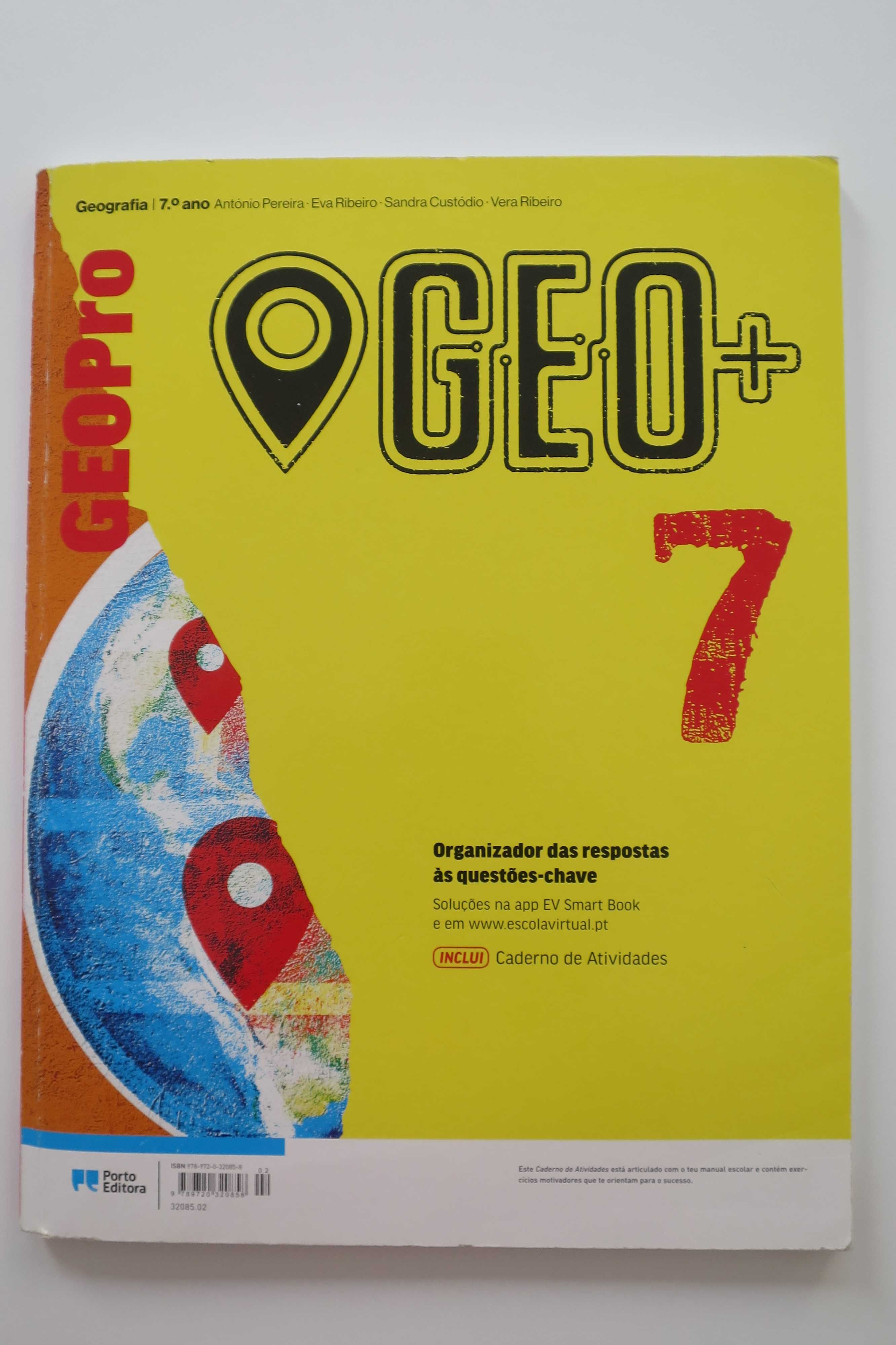 Caderno de atividades Geografia 7º ano “Geo+ 7” Porto Editora