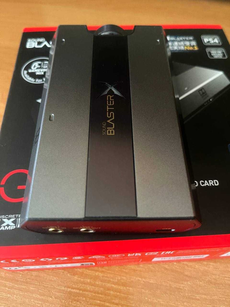 Зовнішня звукова карта Creative Sound BlasterX G6