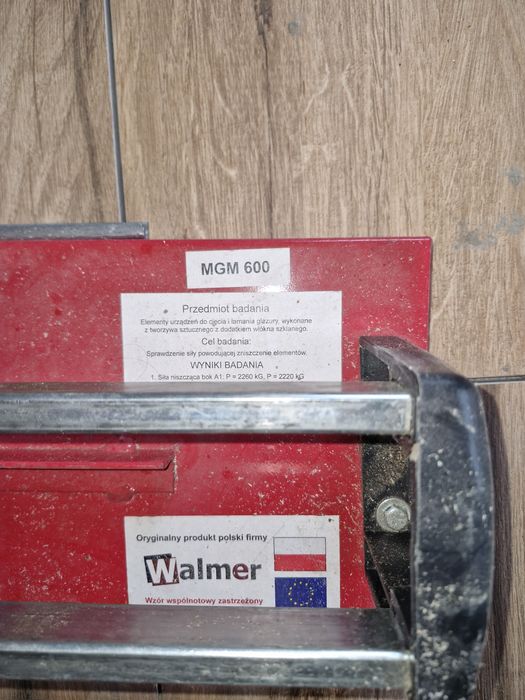 Maszynka do cięcia glazury walmer mgm600