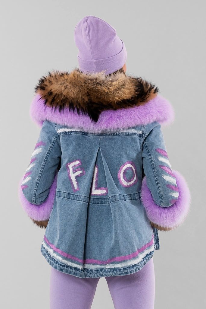 Kurtka- parka z kapturem Flo clo