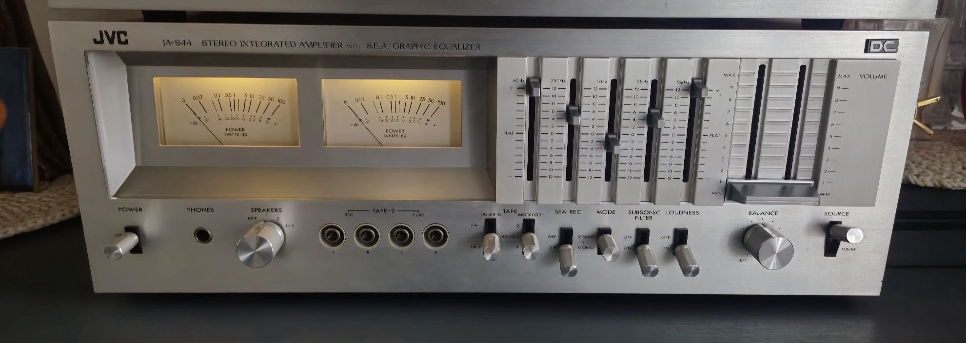 Zestaw audio JVC   JA-S44, JT-V22